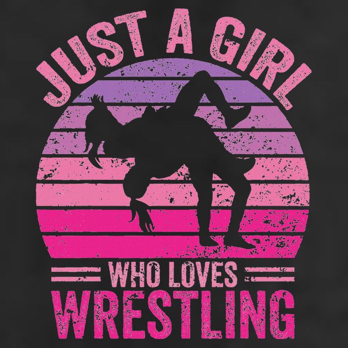 Just A Girl Who Loves Wrestling Funny Wrestle Lover Wrestler Tumbler
