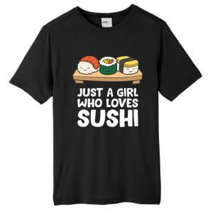 Just A Girl Who Loves Sushi Tall Fusion ChromaSoft Performance T-Shirt