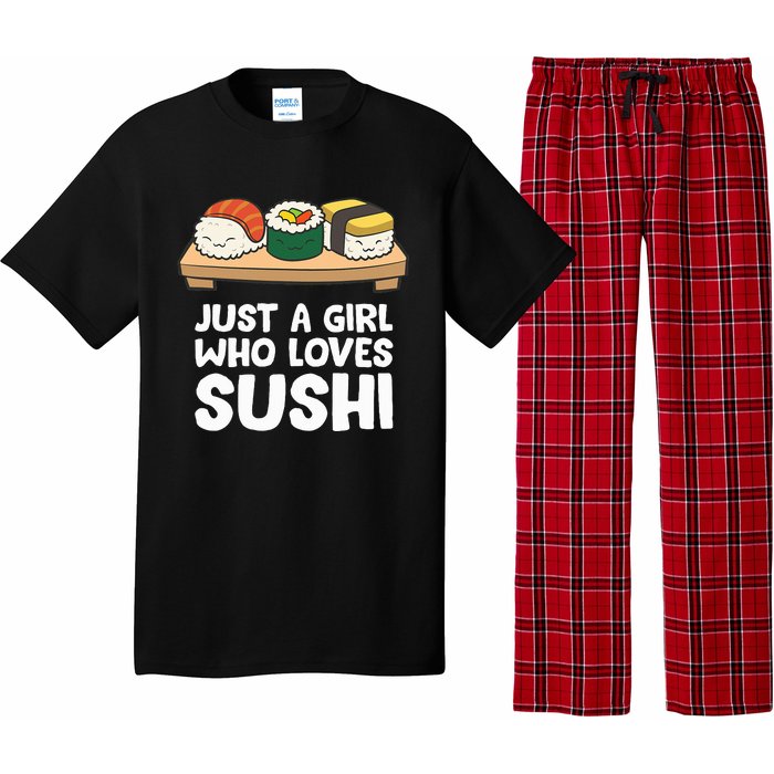 Just A Girl Who Loves Sushi Pajama Set