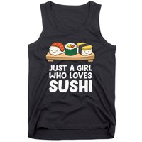 Just A Girl Who Loves Sushi Tank Top