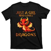 Just A Girl Who Loves Dragons T-Shirt