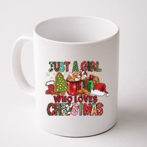 Just A Girl Who Loves Christmas Coffee Mug