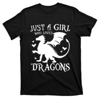 Just A Girl Who Loves Dragons T-Shirt