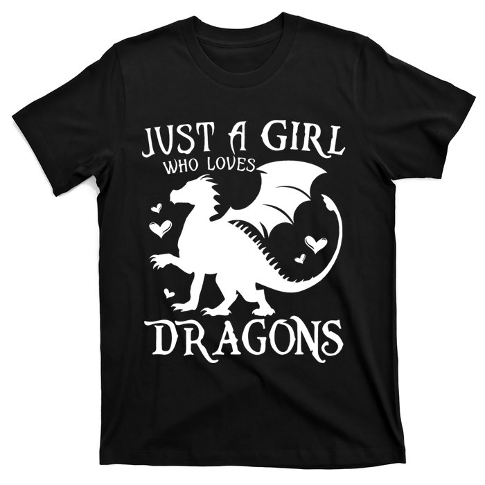 Just A Girl Who Loves Dragons T-Shirt