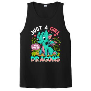 Just A Girl Who Loves Dragons PosiCharge Competitor Tank