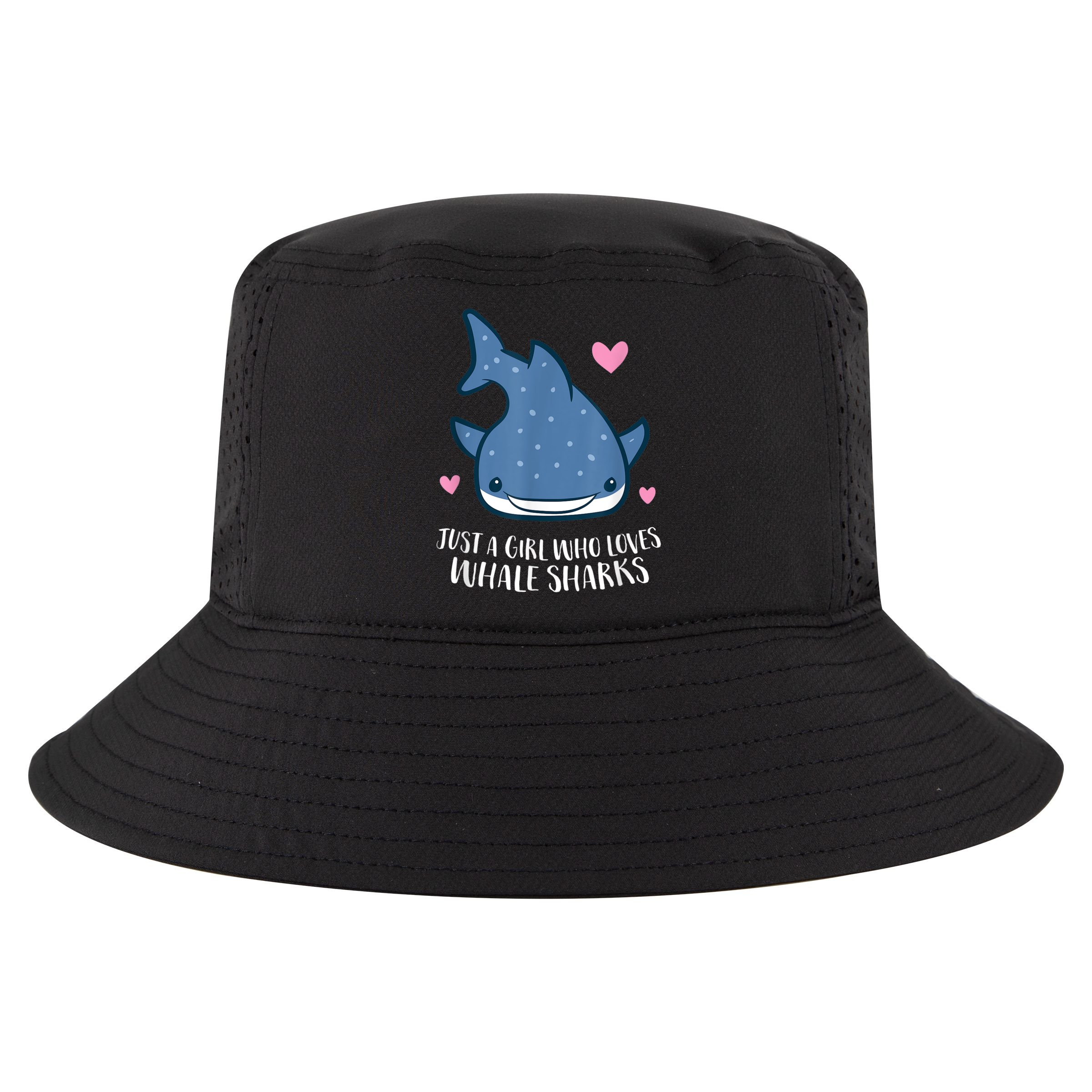 Just A Girl Who Loves Whale Sharks Cute Whale Shark Cool Comfort Performance Bucket Hat