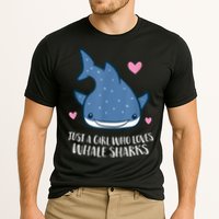 Just A Girl Who Loves Whale Sharks Cute Whale Shark Cooling Performance Crew T-Shirt