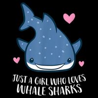Just A Girl Who Loves Whale Sharks Cute Whale Shark Cooling Performance Crew T-Shirt