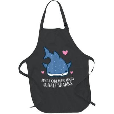 Just A Girl Who Loves Whale Sharks Cute Whale Shark Apron