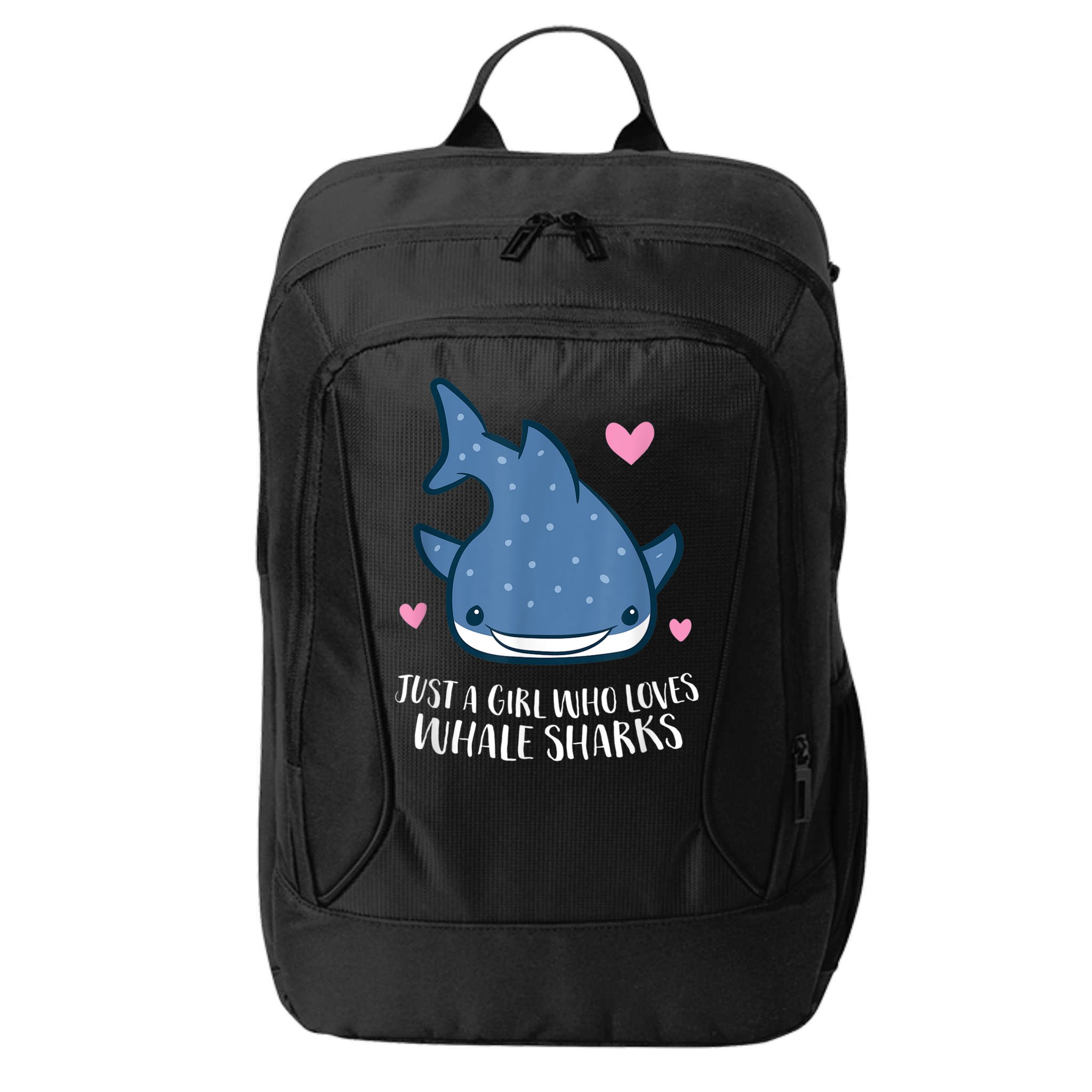 Just A Girl Who Loves Whale Sharks Cute Whale Shark City Backpack