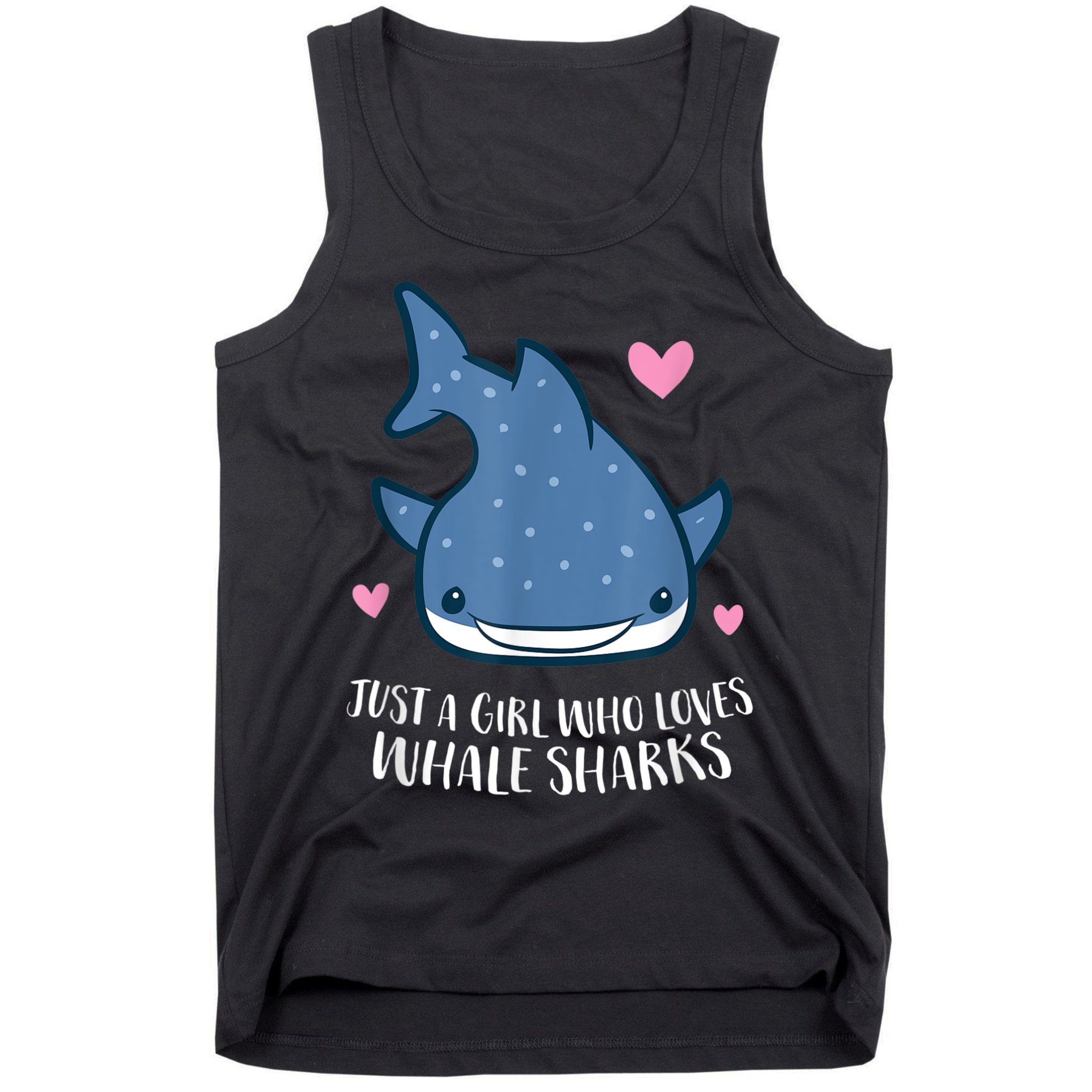 Just A Girl Who Loves Whale Sharks Cute Whale Shark Tank Top