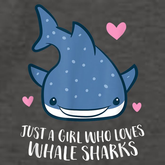 Just A Girl Who Loves Whale Sharks Cute Whale Shark Vector Backpack
