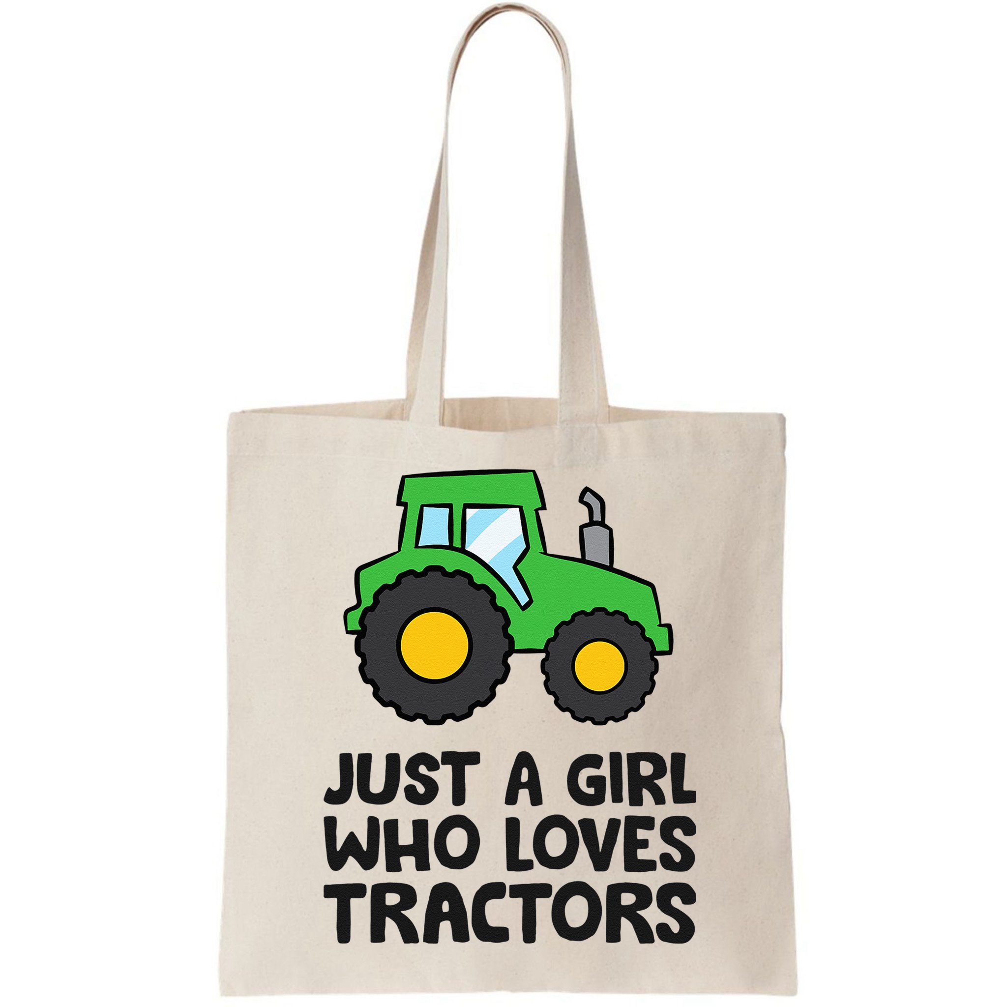 Just A Girl Who Loves Tractors Bag