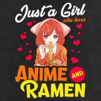 Just A Girl Who Loves Anime And Ramen Hat