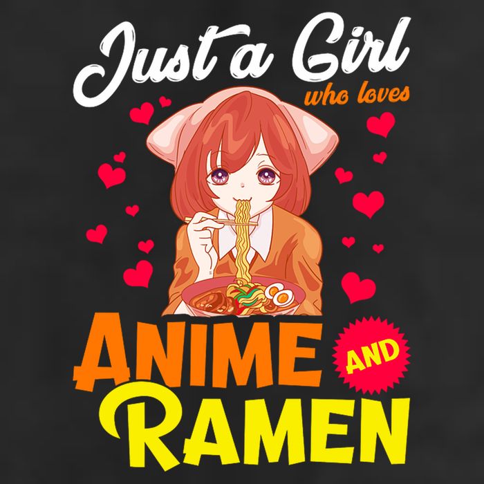 Just A Girl Who Loves Anime And Ramen Hat