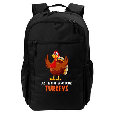 Just a girl who loves Turkeys Turkey Backpack