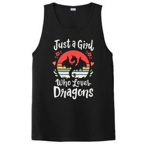 Just A Girl Who Loves Dragons PosiCharge Competitor Tank