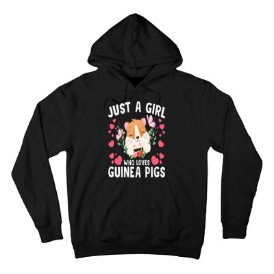 Just A Girl Who Loves Guinea Pigs Cute Guinea Pig Hoodie