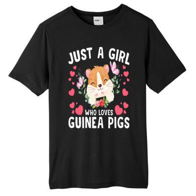 Just A Girl Who Loves Guinea Pigs Cute Guinea Pig Tall Fusion ChromaSoft Performance T-Shirt