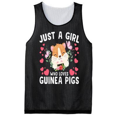 Just A Girl Who Loves Guinea Pigs Cute Guinea Pig Mesh Reversible Basketball Jersey Tank