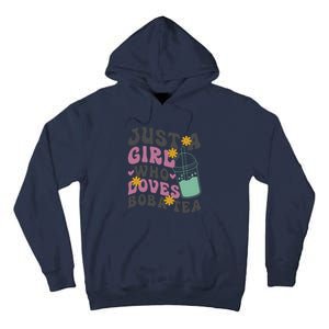 Just A Girl Who Loves Boba Tea Cute Tall Hoodie