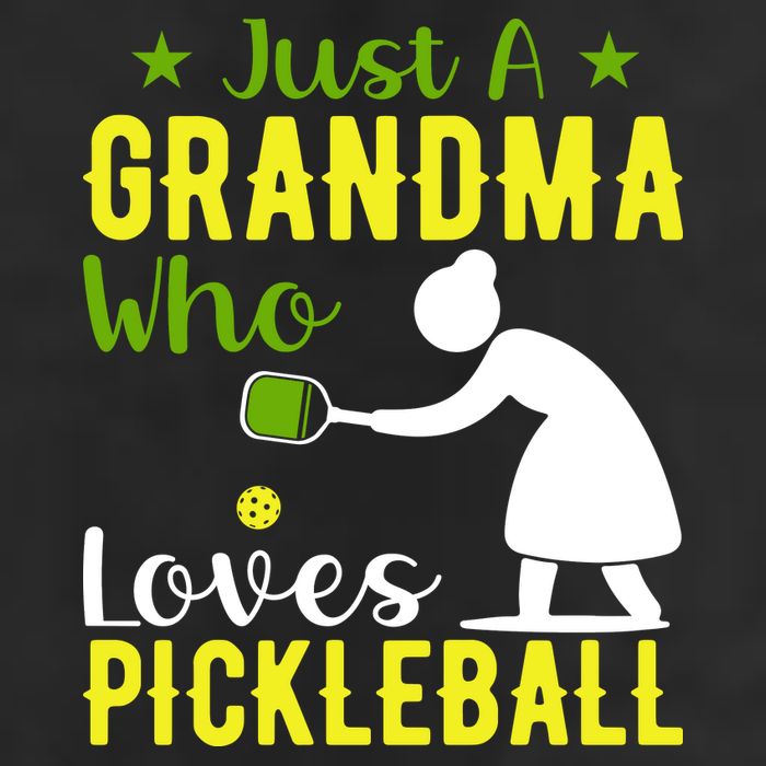 Just A Grandma Who Loves Pickleball Paddle Gift 11oz C Handle Ceramic Mug