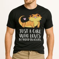 Just A Girl Who Loves Bearded Dragons Lizard Reptile Cooling Performance Crew T-Shirt