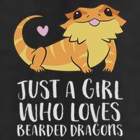 Just A Girl Who Loves Bearded Dragons Lizard Reptile Adult Drive Performance Visor