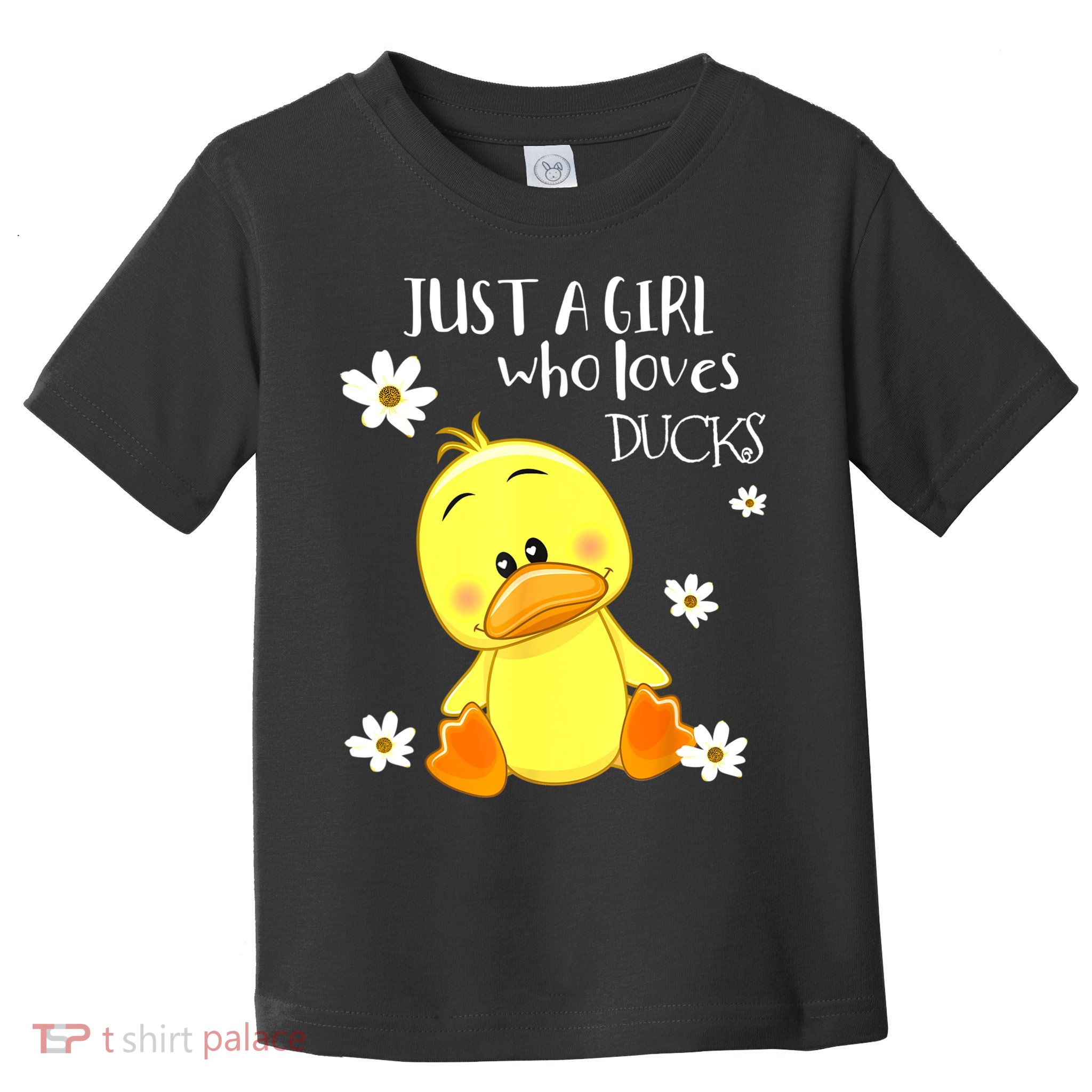 Just A Girl Who Loves Ducks Cute Duck Lover Owner Gift Toddler T-Shirt