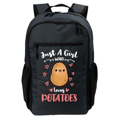 Just A Girl Who Loves Potatoes Gift Daily Commute Backpack