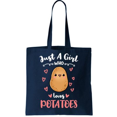 Just A Girl Who Loves Potatoes Gift Tote Bag