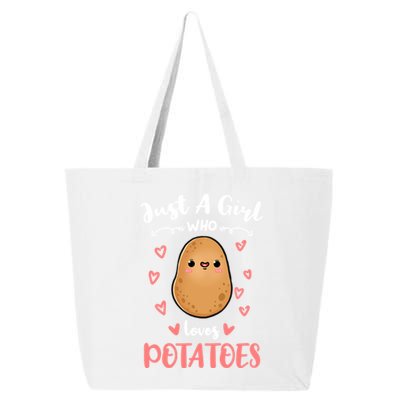 Just A Girl Who Loves Potatoes Gift 25L Jumbo Tote