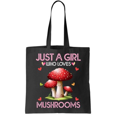 Just A Girl Who Loves Mushroom Hunting Bag