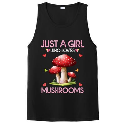 Just A Girl Who Loves Mushroom Hunting PosiCharge Competitor Tank