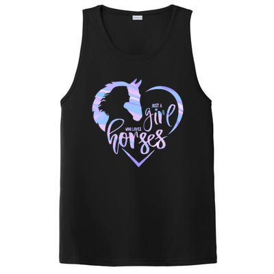 Just A Girl Who Loves Horses For Horses Lover PosiCharge Competitor Tank