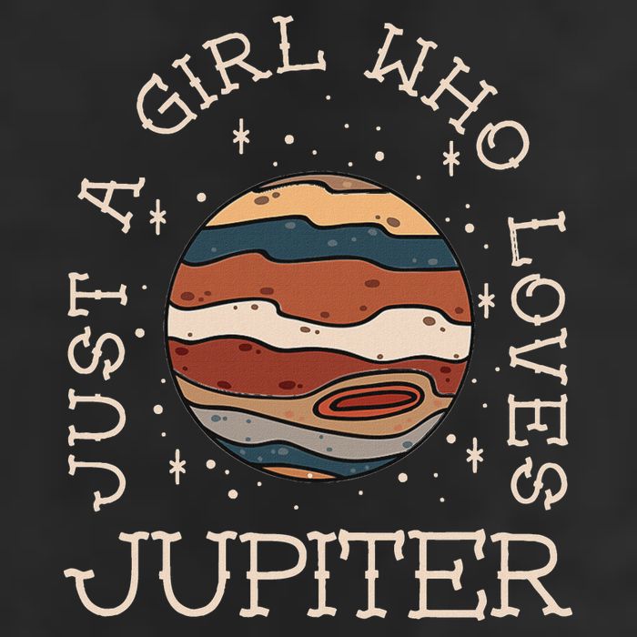 Just A Girl Who Loves Jupiter Astronomy Adult Drive Performance Visor