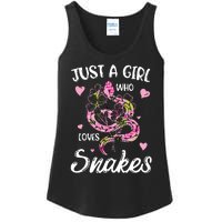 Just A Girl Who Loves Snakes Women Snake Lover Ladies Essential Tank