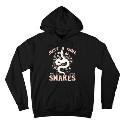 Just A Girl Who Loves Snakes Tall Hoodie