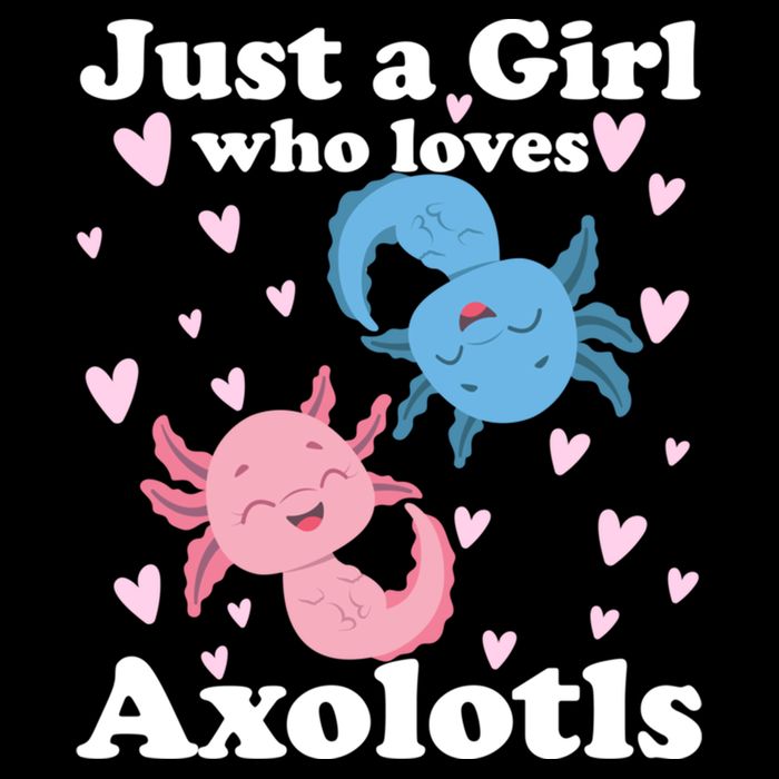 Just A Girl Who Loves Axolotls Axolotl Cute Kawaii Design Gift Impact Tech Backpack