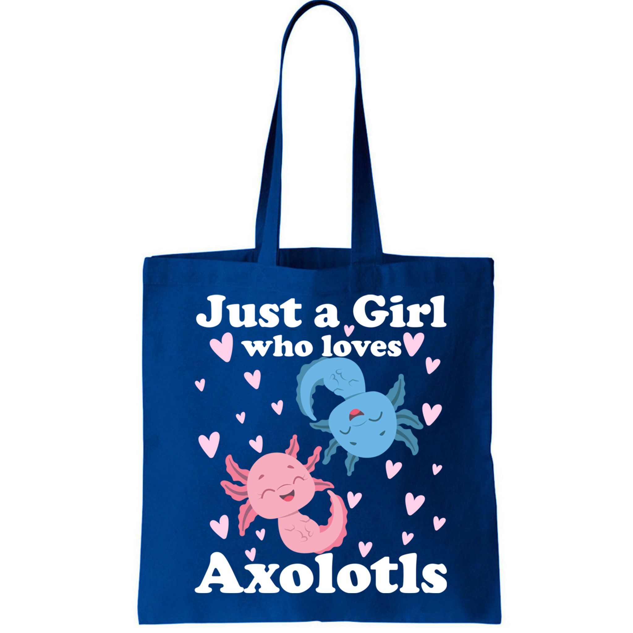 Just A Girl Who Loves Axolotls Axolotl Cute Kawaii Design Gift Bag
