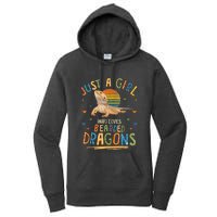 Just A Girl Who Loves Bearded Dragons Women's Pullover Hoodie