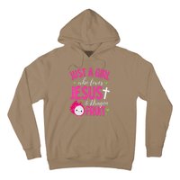 Just A Girl Who Loves Jesus And Dragon Fruit Christian Kawai Hoodie