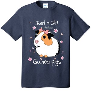 Just A Girl Who Loves Guinea Pigs Cute Pets Lover Gift T-Shirt