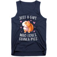 Just A Girl Who Loves Guinea Pigs Funny Cavy Gifts For Girl Tank Top