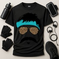 Jaguar Print Shades Uncle Rico Minshew Duuuval Cooling Performance Crew T-Shirt