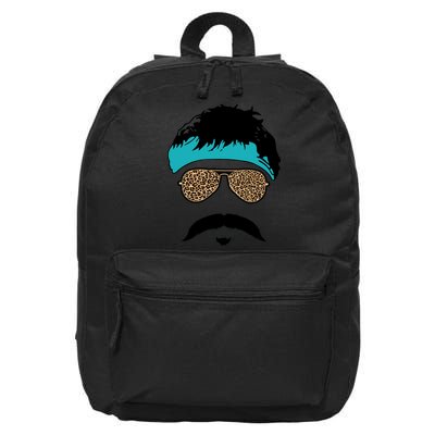 Jaguar Print Shades Uncle Rico Minshew Duuuval 16 in Basic Backpack