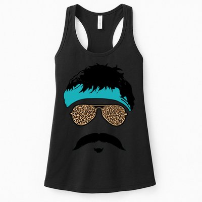 Jaguar Print Shades Uncle Rico Minshew Duuuval Womens Tank Top