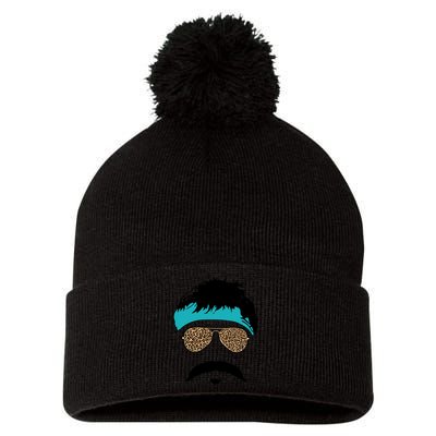 Jaguar Print Shades Uncle Rico Minshew Duuuval Pom Pom 12in Knit Beanie
