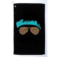 Jaguar Print Shades Uncle Rico Minshew Duuuval Golf Towel