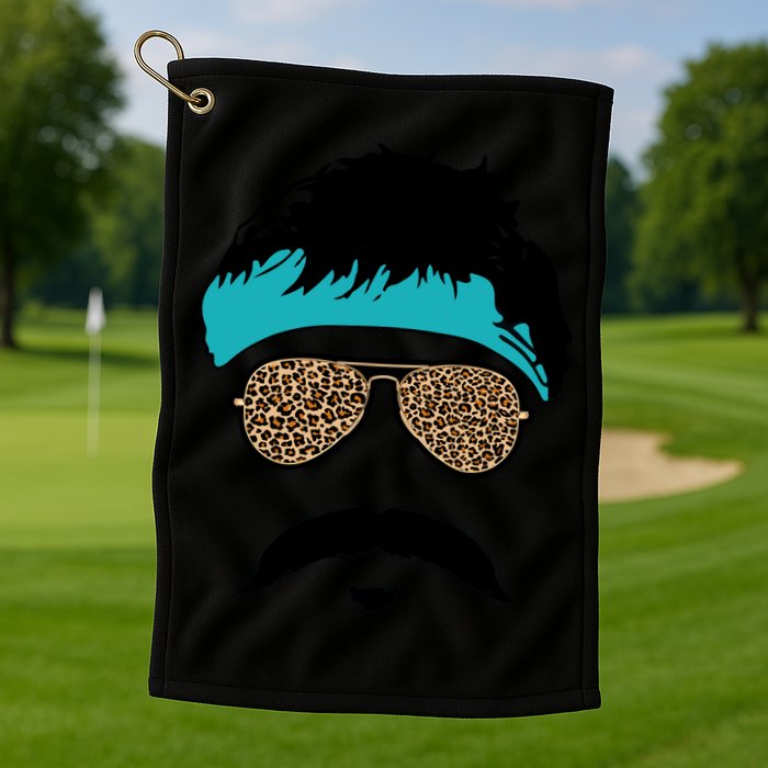 Jaguar Print Shades Uncle Rico Minshew Duuuval Golf Towel
